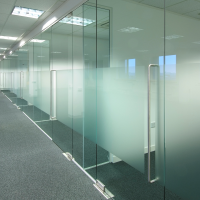 Modern Glass Partition Systems for Offices