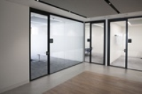 Installation of Framed Glass Doors Suffolk