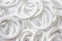 Suppliers of Square Cut Rubber Washers UK