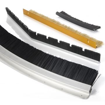 Custom Made Brush Strip With Special Form