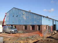 Steel Framed Buildings UK Refurb Felixstowe