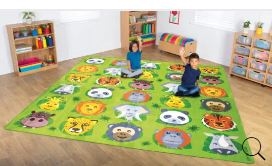 Zoo Conservation Placement Carpets For Secondary Schools