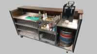 Portable Event Bar With Barframe Structure