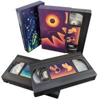 VHS Tapes in Full Colour UV-LED Printed Card Slipcases