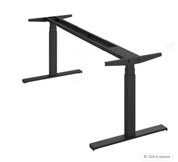 Divergent Black Pro - Height Adjustable Sit Desk System