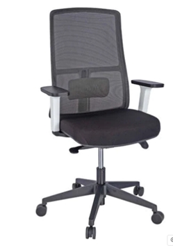 ARK White Mesh Office Chair