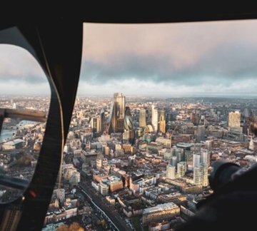 Helicopter Photography In Nottingham