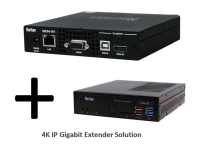 DKX4-101/UST4-K - Raritan - DKX4-101 & DKX4-UST 4K Ethernet Extender, BIOS level, 3840 x 2160 (DKX4 - Transmitter & Receiver Kit)