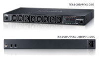 PE7108G - Aten PDU -15A/10A - 8 Outlet 1U Outlet-Metered NRGence Eco PDU Intelligent IP IEC 60320 C14, Outlet level Current, Voltage, VA , PF and KWh Monitoring