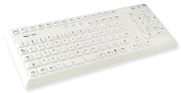 KG14013 Indukey   TKG-105-MED-IP68   Medical Keyboard IP68 Rated with antimicrobial agent. USB-US  Colour: grey