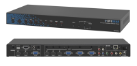DVI-3571a - DVIGear - Universal Presentation Switcher / Scaler, Supporting HDTV 1080p, (8) Video inputs: Including HDMI/DVI, RGB/VGA