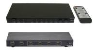 RX-HD-SMX402 HDMI Switch Splitter 4 Input to 2 Output Port with remote control.

( HDMI Video Matrix Switch )