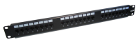 PP-LC-5E-24 24 Port Cat5E Patch Panel 1U LC IDC Punch type