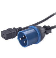 PEX-16IND-C19-01 16Amp IND309 Plug - C19 Socket Extension cable 1 Mtr

( 16Amp IND309 Adaptor )