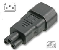 A-P-C14-C5  Power Adaptor 240 Volt C14 Plug - C5 Socket

 ( Adaptor Power)