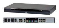 KN1108VA - Aten - 1-Local/1-Remote Access 8-Port Cat 5 KVM over IP Switch & Panel Array Mode, 1920 x 1200 (KN Range)