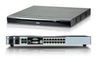 KN2116VA - Aten - 1-Local/2-Remote Access 16-Port Cat 5 KVM over IP Switch with VM & Panel Array Mode, 1920 x 1200 (KN Range)