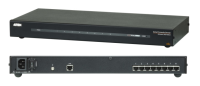 SN9108CO - Aten - 8-Port IP Serial Console Server Entry with Single Power/LAN, Auto-sensing DTE/DCE, CISCO pin-outs (SN Range)