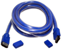 SATA-HS3E-03 High Speed eSATA Cables Blue External Serial ATA eSATA-eSATA, 3 Mtr ( IDE-E-S-ATA )
