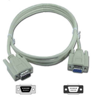 M40-02 D9M-D9F 2 Mtr Serial Extension or Older CGA Monitor Suitable Cable