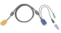 CE-15 Austin Hughes 15  Ft ( 4.5 Mtr ) CE Combo Range KVM Cables with PS2 and USB capability connection to computers AH-CE-10