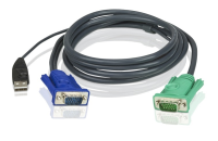 2L-5202U - Aten - Integrated all in one USB KVM Cable with 3 in 1 SPHD ( 1.8M )