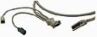 Rose CAB-CXV59MF020 UltraCable Vista PC KVM extension cable for VGA monitor, PS/2-AT keyboard & PS/2-serial mouse, 20ft