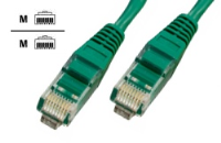 C62-UTP-01 Category 6 UTP Patch Cable EV1, 1 metres, colour Green (Network Cat6 Cable)