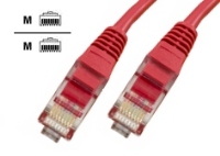 C63-UTP-03 Category 6 UTP Patch Cable EV1, 3 metres, colour Red (Network Cat6 Cable)