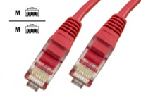 C63-UTP-02 Category 6 UTP Patch Cable EV1, 2 metres, colour Red (Network Cat6 Cable)