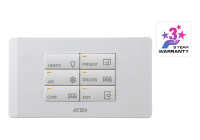 VK112EU - Aten - Control System - 12-button Keypad, White Control Pad (EU, 2 Gang)