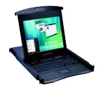 AH-N119-S1601EU CyberView N-Series 19" KVM Drawer with 16 Port KVM Switch Standard( Next Generation Range ) Touch Pad Mouse / Standard Depth model