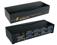 RX-NLKVS-538A  VGA Splitter( 8 Port) VGA Splitter, 450Mhz, up to 65Mtr