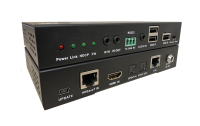 SmartAVI HDX-XT - 4K HDMI, USB 2.0, Audio and RS232 Extender over CAT5e/6, up to 330ft.  CatX HDMI