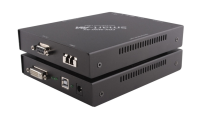SmartAVI - FDX-MINI-S - DVI Video Extender: Extend HD DVI-D, USB KM, and RS-232 signals up to 1,400 ft via fiber optic cabling (FDX Mini)