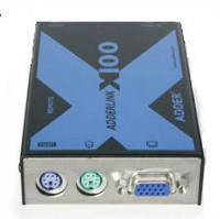 X100AS/R-UK ADDERLink X100 Receiver for PS2 User WithAudio&SkewComp. Version with UK power supply