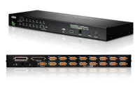 CS1716A - ATEN - 16 Port PS/2 & USB KVM Switch, Daisy Chain Stackable with CS1708 or CS1716A (high performance OSD)