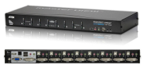 CS1768 - Aten - 8 Port USB DVI Single-Link KVM Switch, Audio ( CS1768 )
