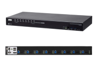 CS19208-AT-E  8-Port USB 3.0 4K DisplayPort KVM Switch