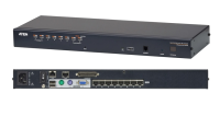 KH1508Ai - Aten - 1-Local/Remote Share Access 8-Port Cat 5 High Density KVM over IP Switch with Daisy-Chain Port (KH Range)