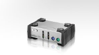 CS82A - ATEN KVM - 2 Port PS2 Desktop KVM Switch with cables, Desk -AT form support