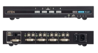 CS1184D4C - Aten Secure KVM  - 4-Port USB DVI Secure KVM Switch with CAC (PSD PP v4.0 Compliant)