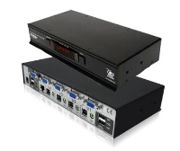 AV4PRO-VGA-UK  ADDER 4 Port Pro VGA Range KVM Switch ( USB & VGA KVM Switch )