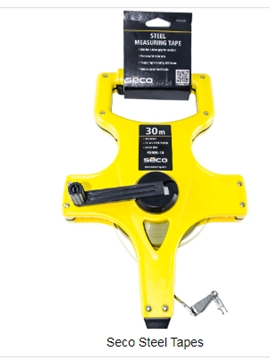 SECO Steel Measuring Tapes