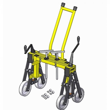 Kobus Manhole Cover Lifter With Trolley Handle