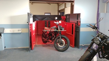 Mezzanine Lift Motorcycles