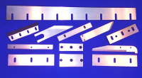 Straight Toothed Blades For Heat Seal Machines