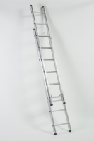 Aluminium 2 Part Extension Ladder  - De / Round Rung