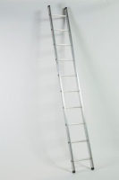 Aluminium Single Ladder - Sa / Round Rung