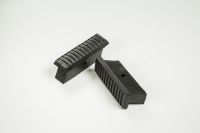 Replacement Stepladder Front Foot - Single Hole Type